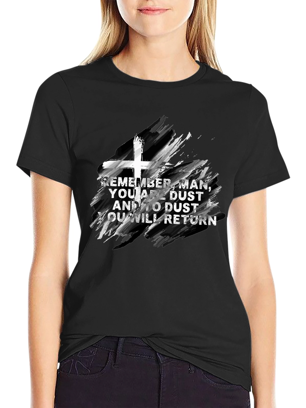 Remember Man T-Shirt - Dust Cross Design