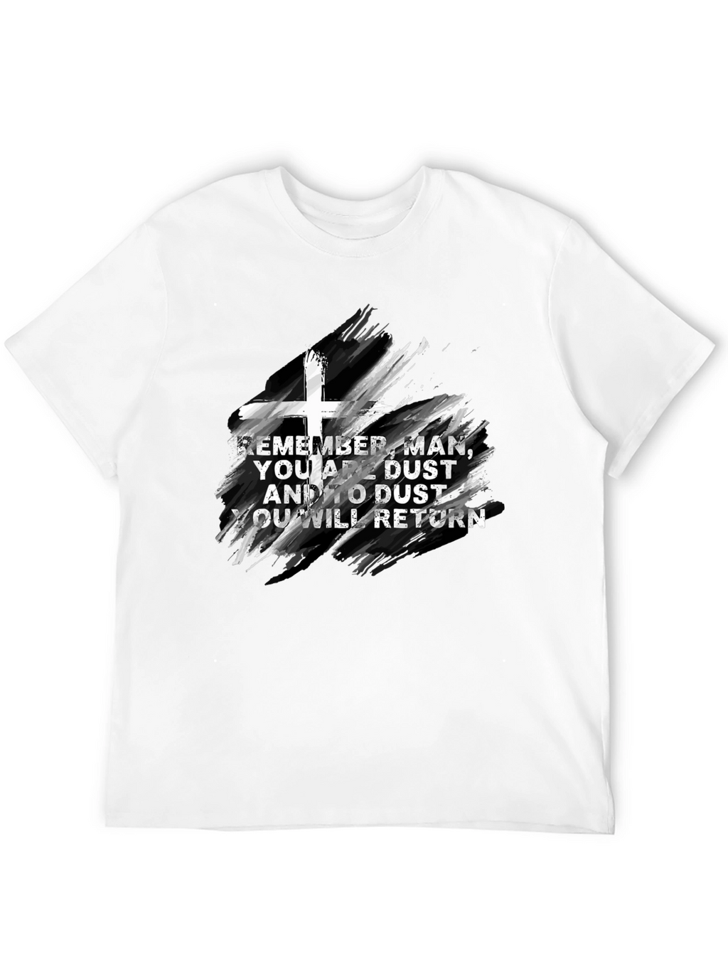 Remember Man T-Shirt - Dust Cross Design