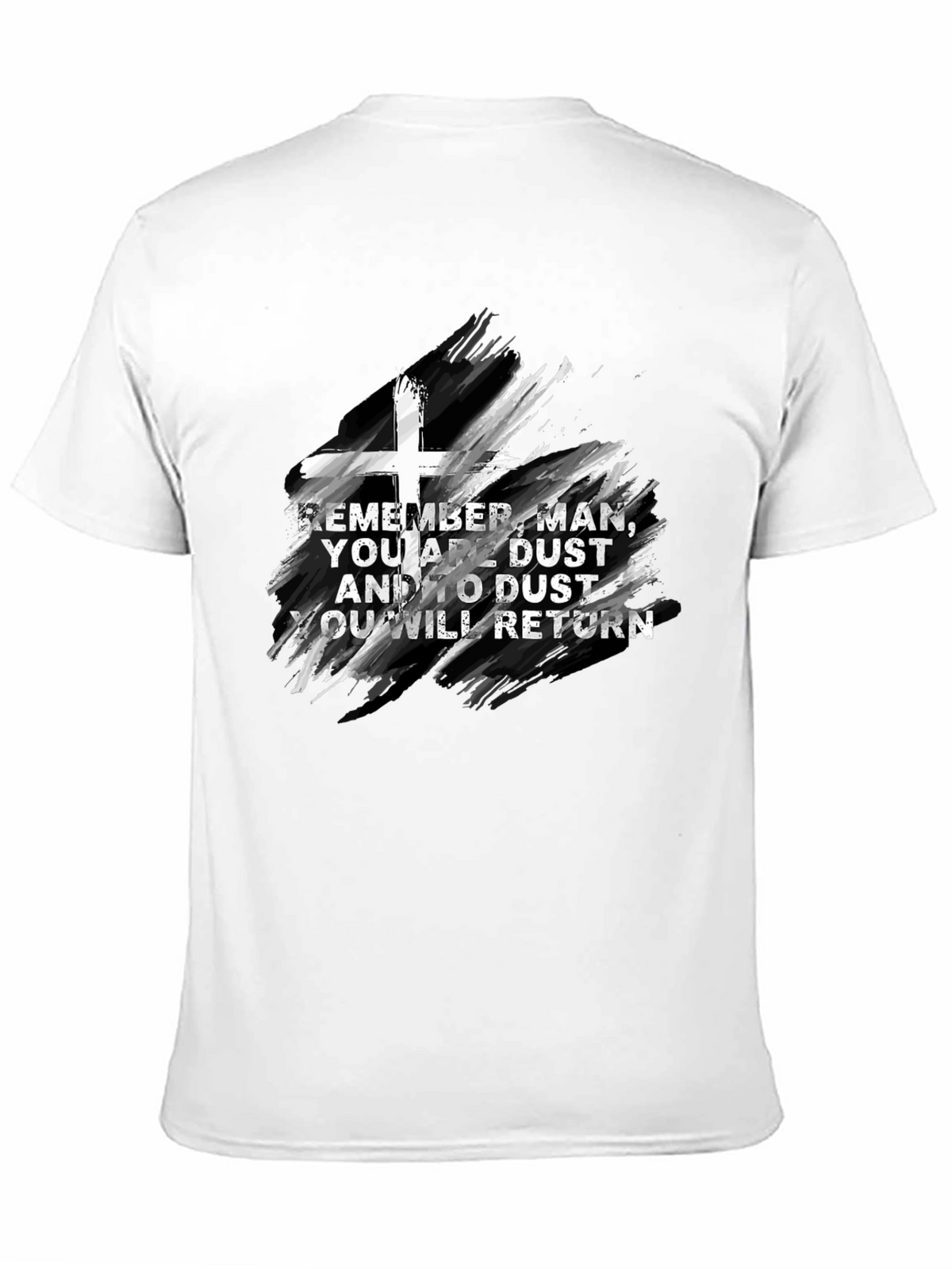 Remember Man T-Shirt - Dust Cross Design