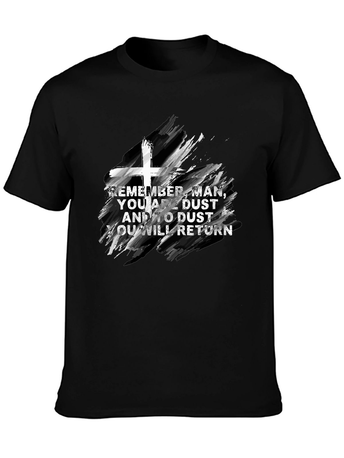 Remember Man T-Shirt - Dust Cross Design