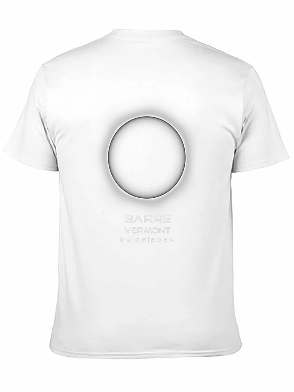 Barre Vermont Solar Eclipse 2024 T-Shirt