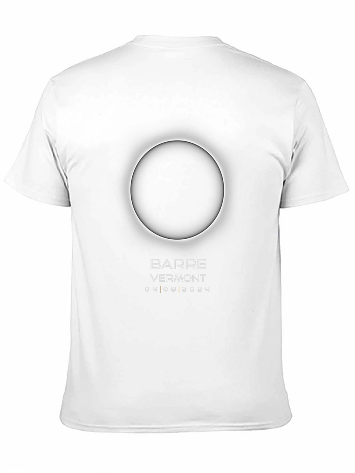 Barre Vermont Solar Eclipse 2024 T-Shirt