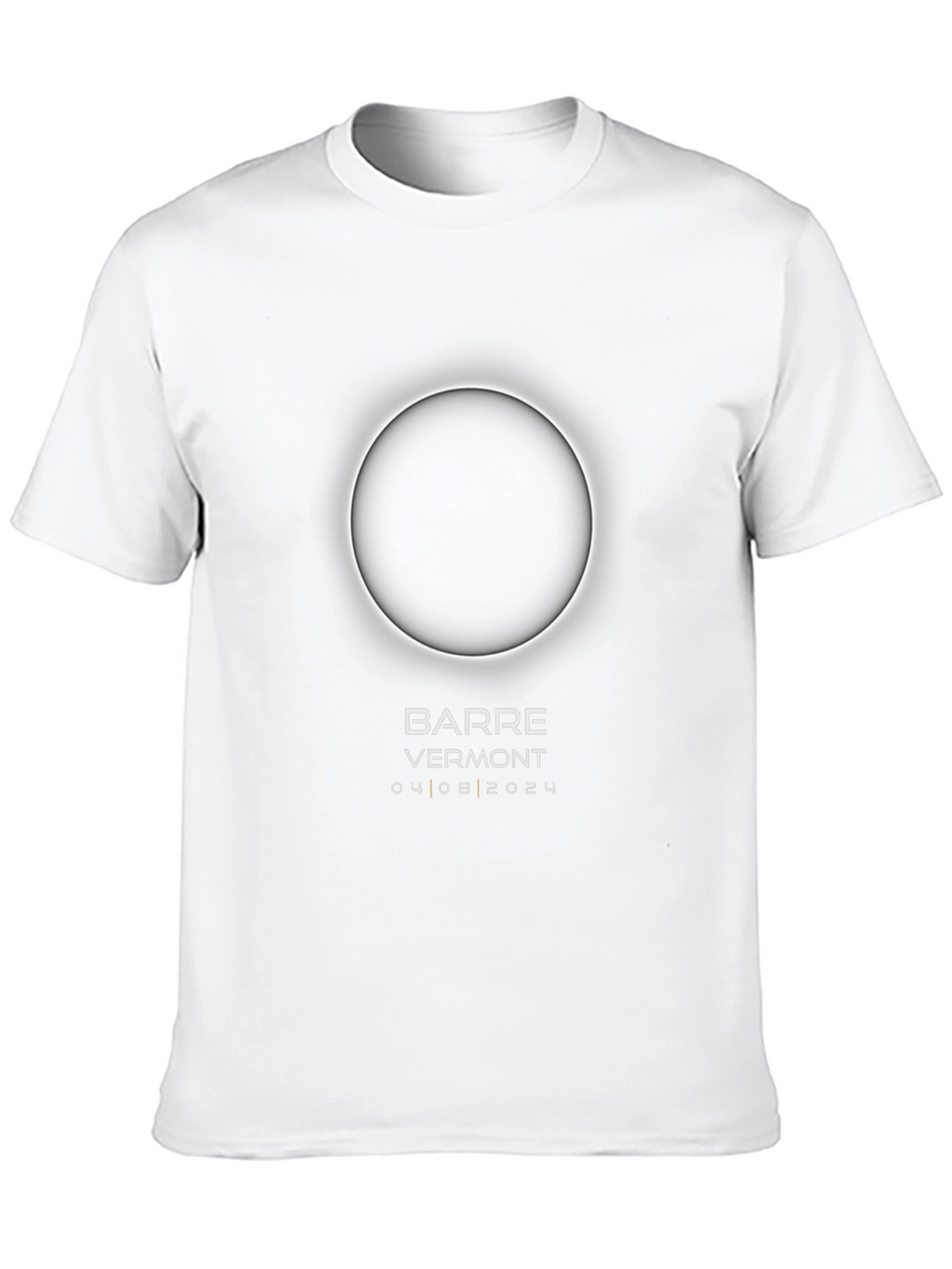 Barre Vermont Solar Eclipse 2024 T-Shirt