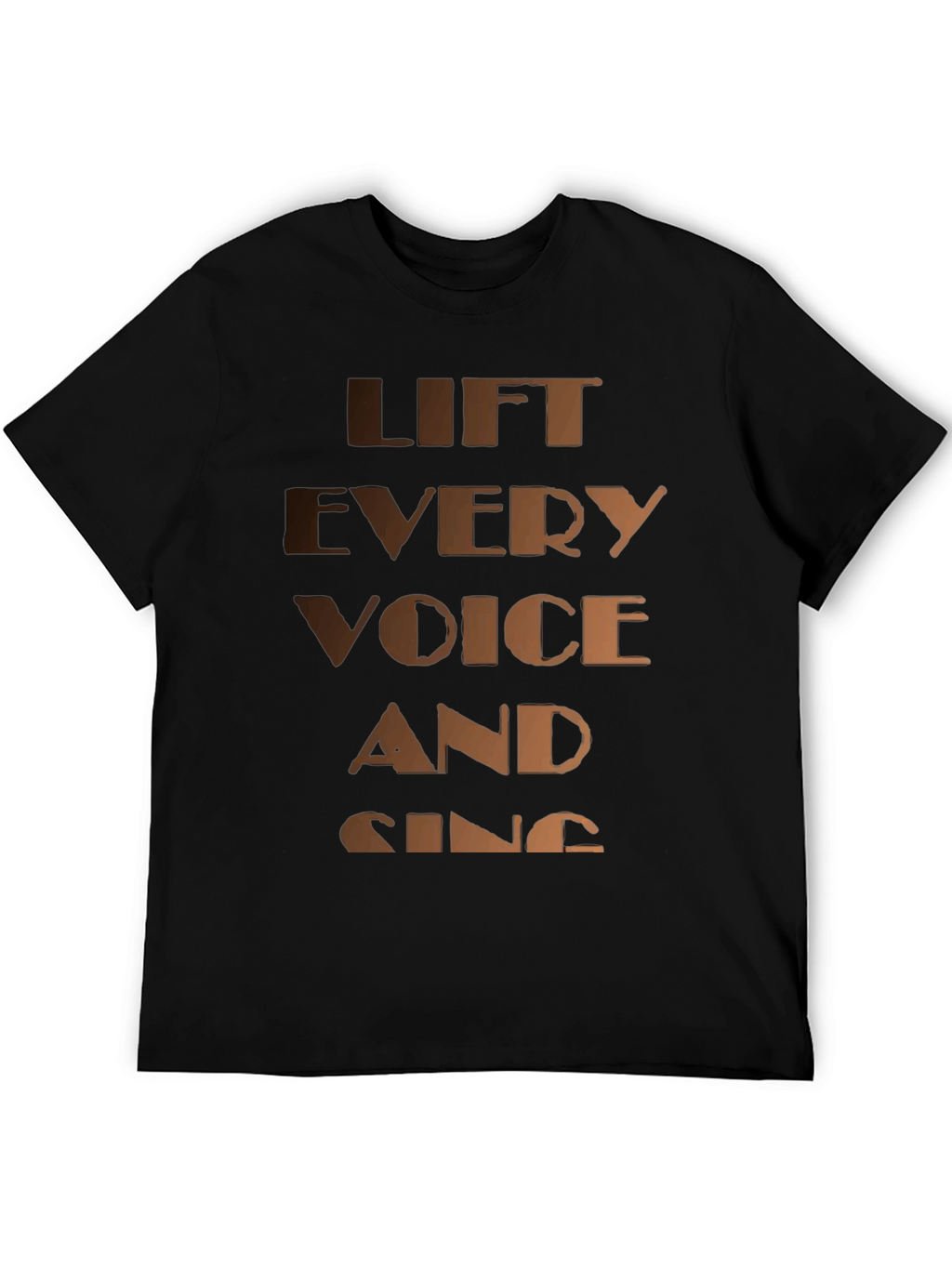 Lift Every Voice T-Shirt - Black Graphic Tee
