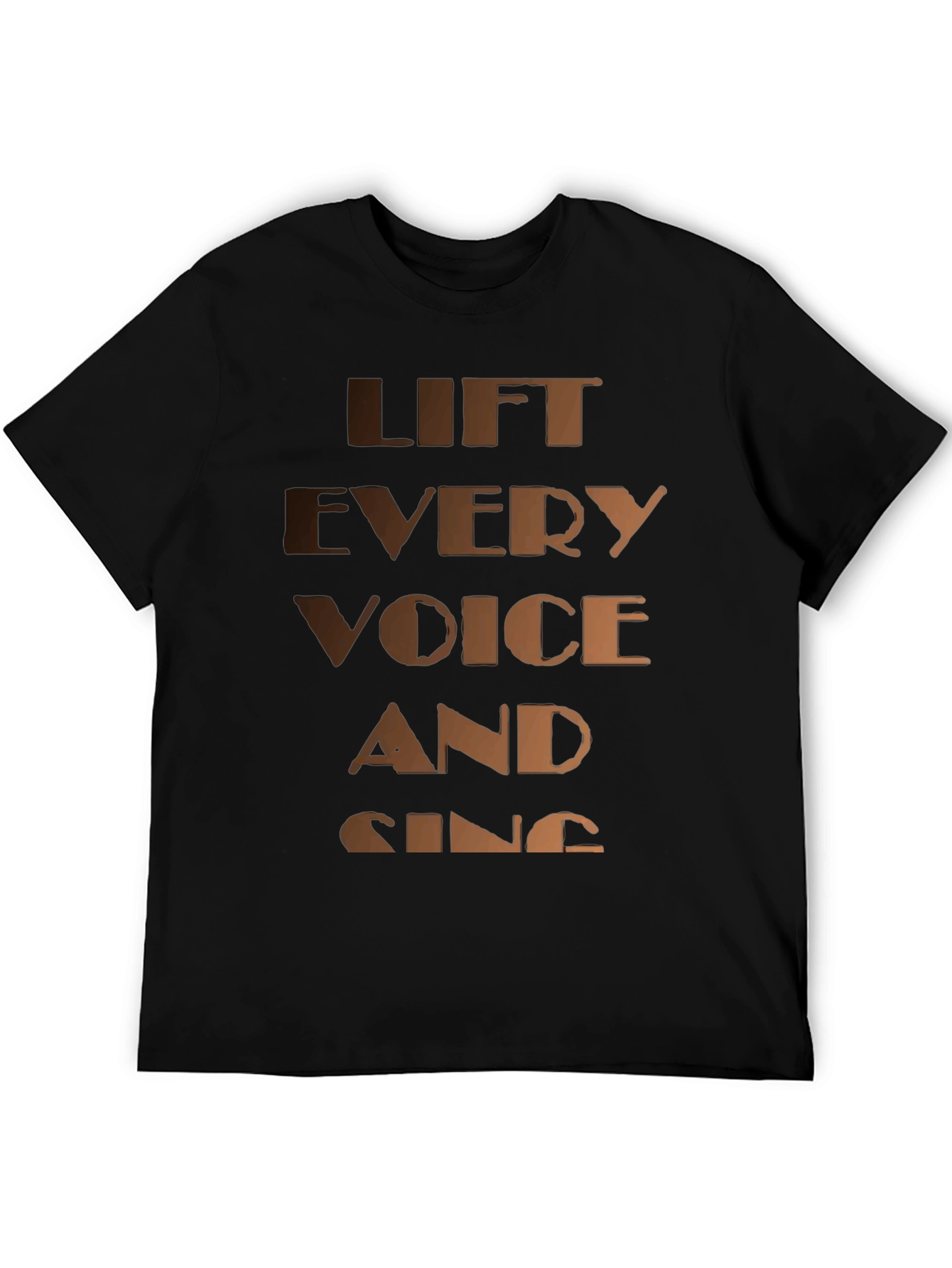 Lift Every Voice T-Shirt - Black Graphic Tee
