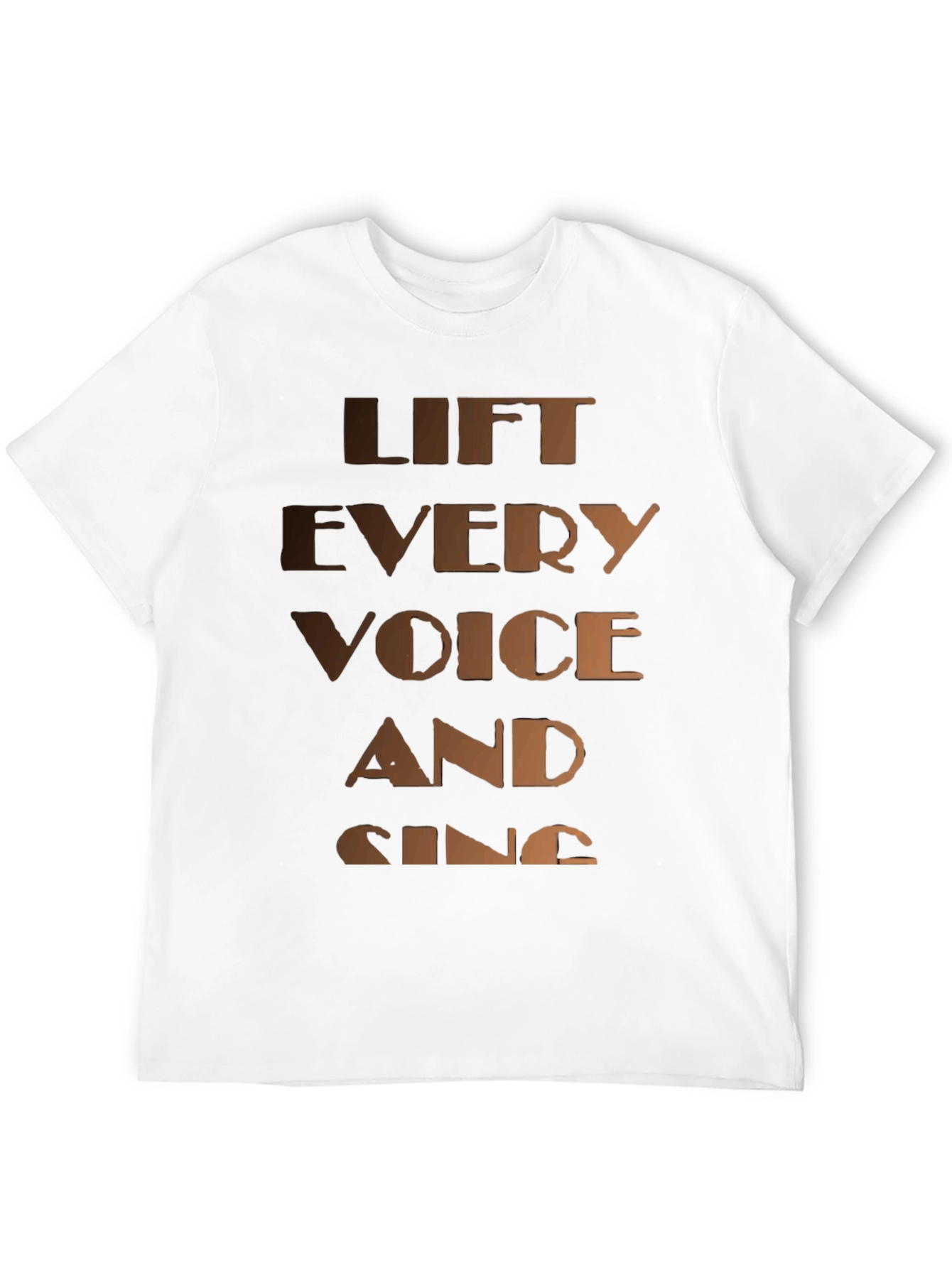 Lift Every Voice T-Shirt - Black Graphic Tee
