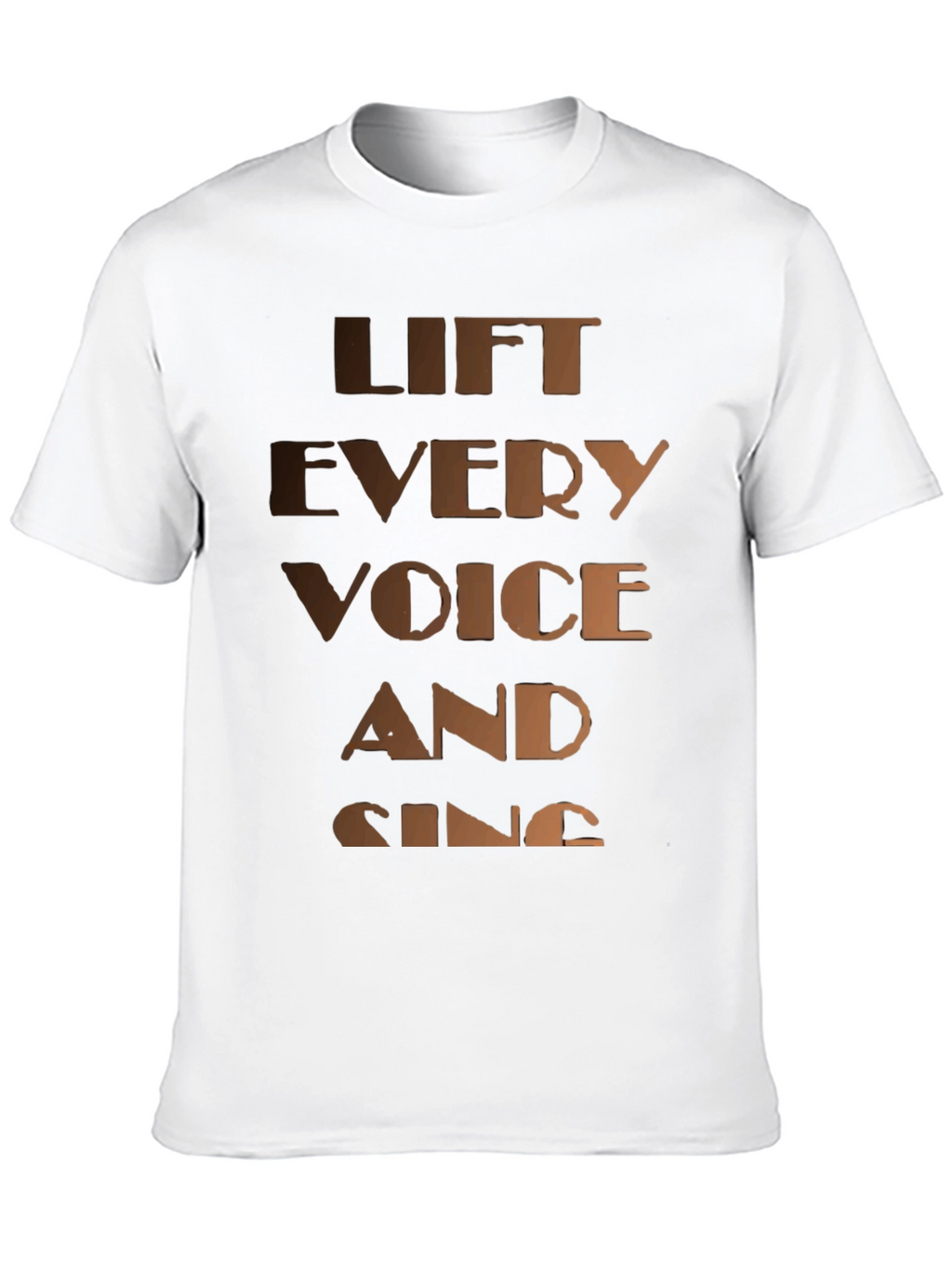 Lift Every Voice T-Shirt - Black Graphic Tee