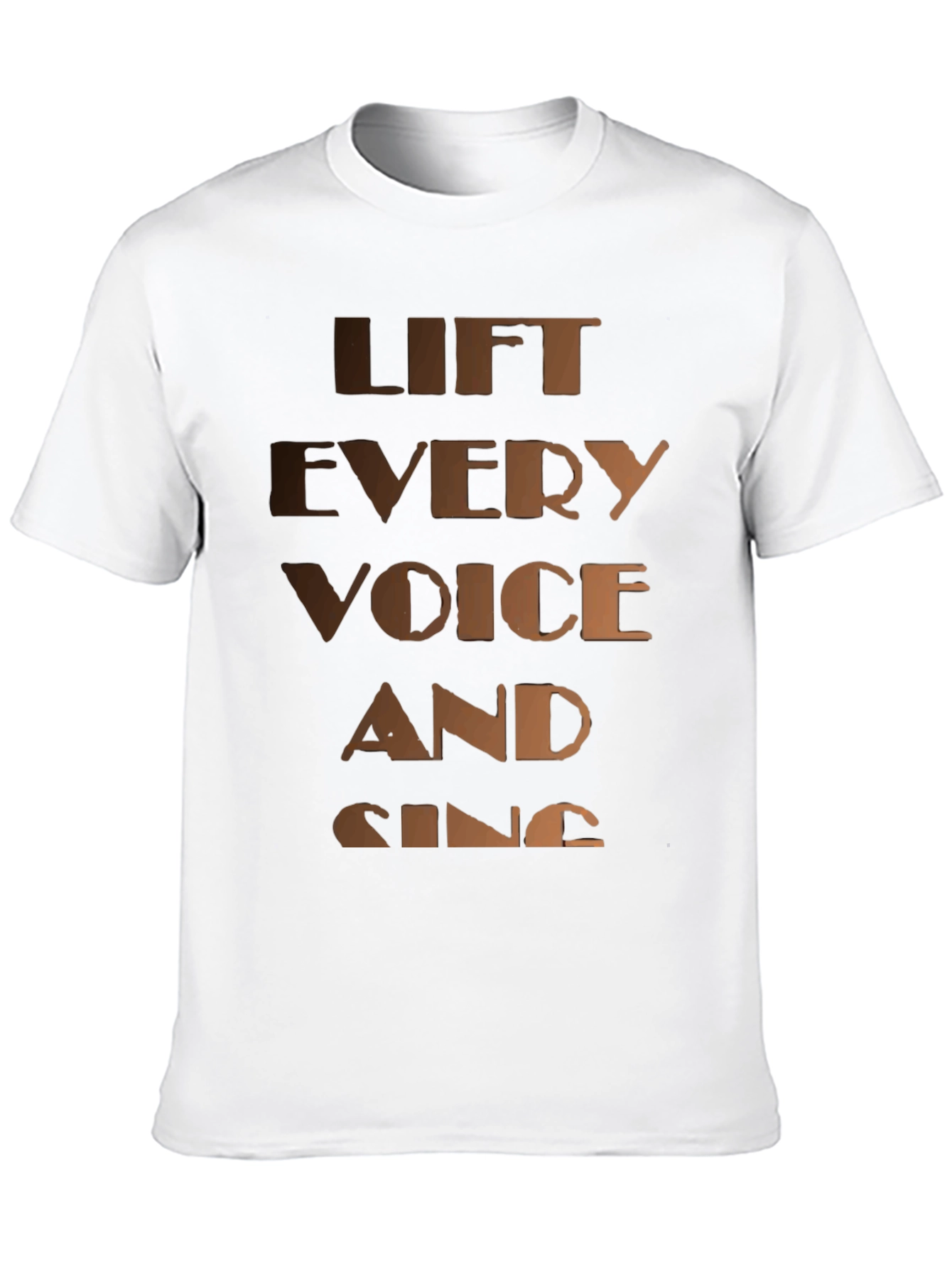Lift Every Voice T-Shirt - Black Graphic Tee