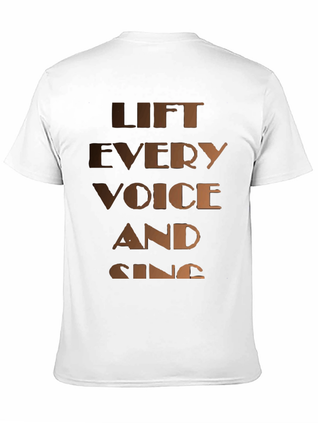 Lift Every Voice T-Shirt - Black Graphic Tee