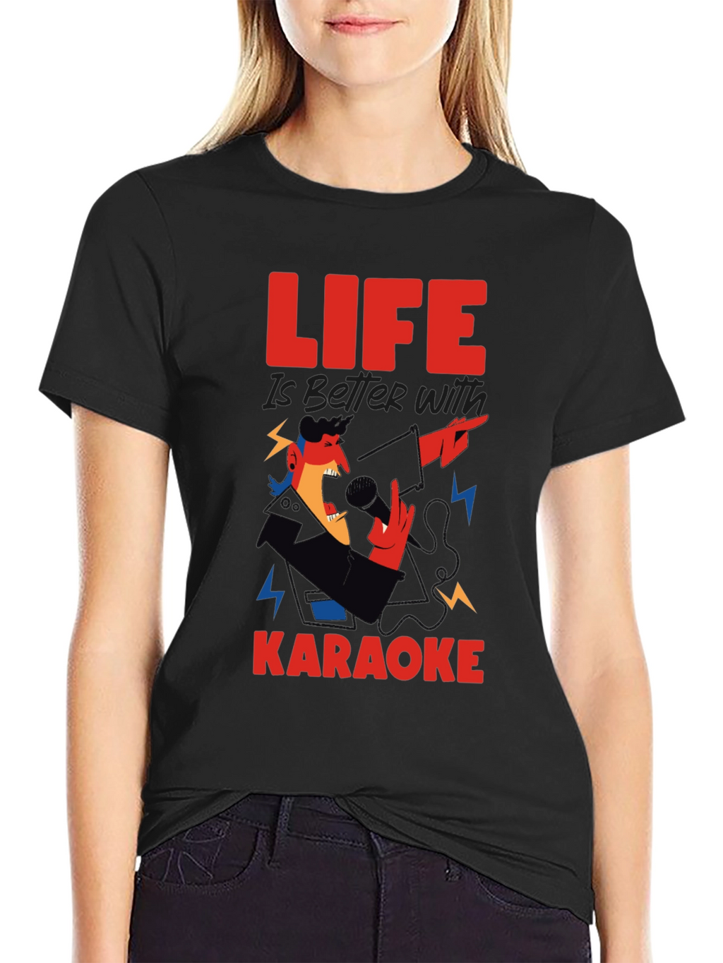 Life is Better With Karaoke T-Shirt