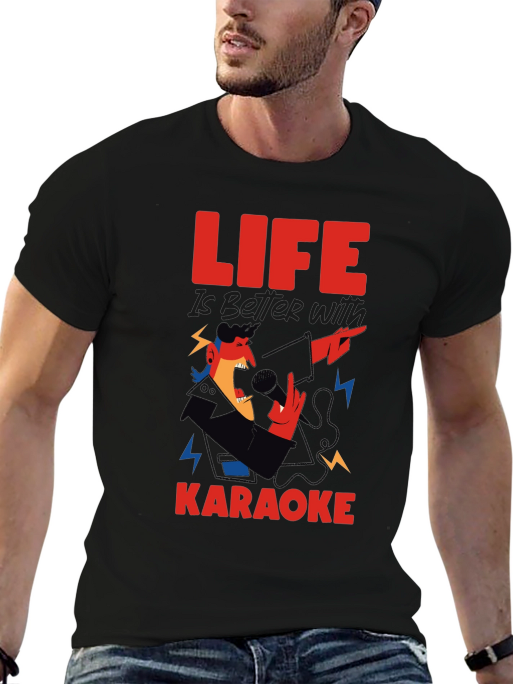 Life is Better With Karaoke T-Shirt