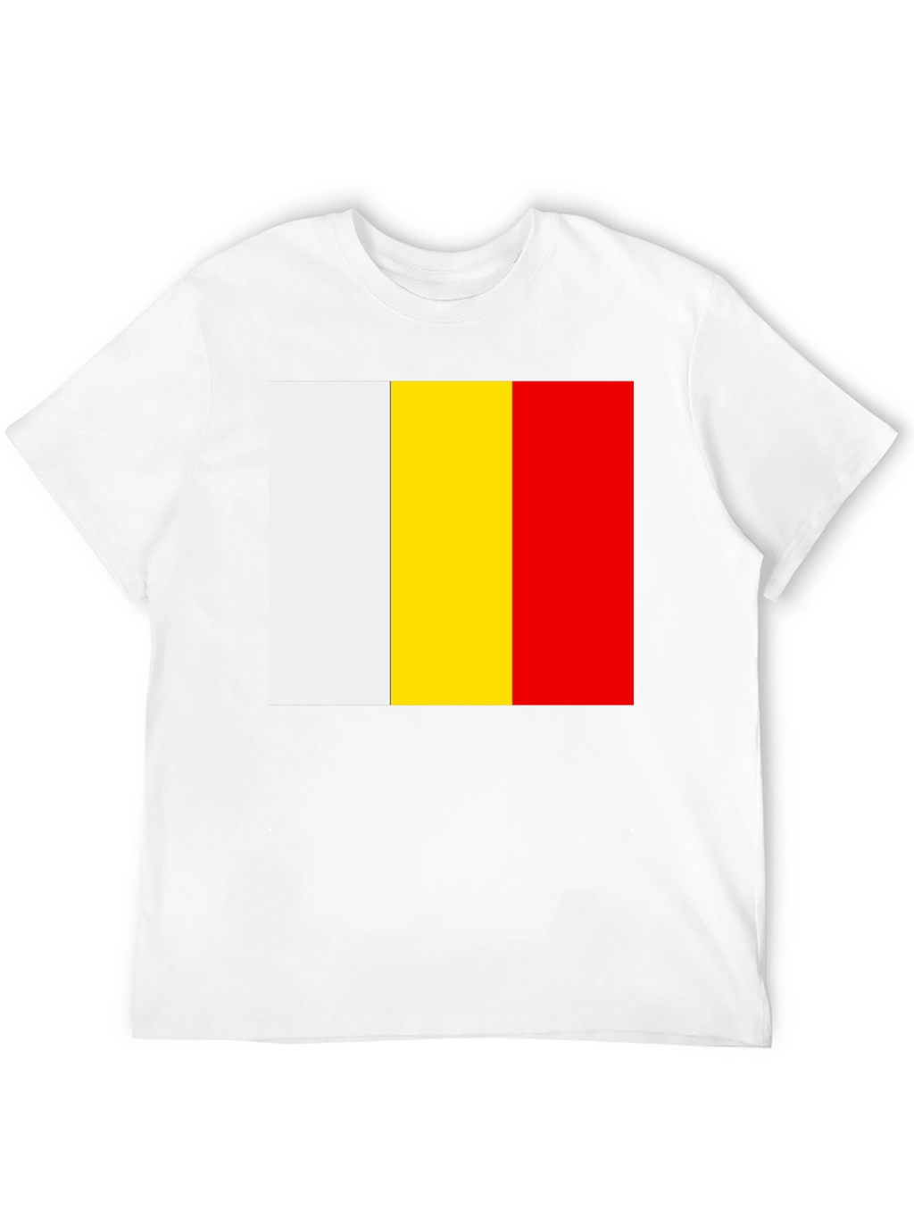 Belgian Flag T-Shirt - Black Cotton Tee