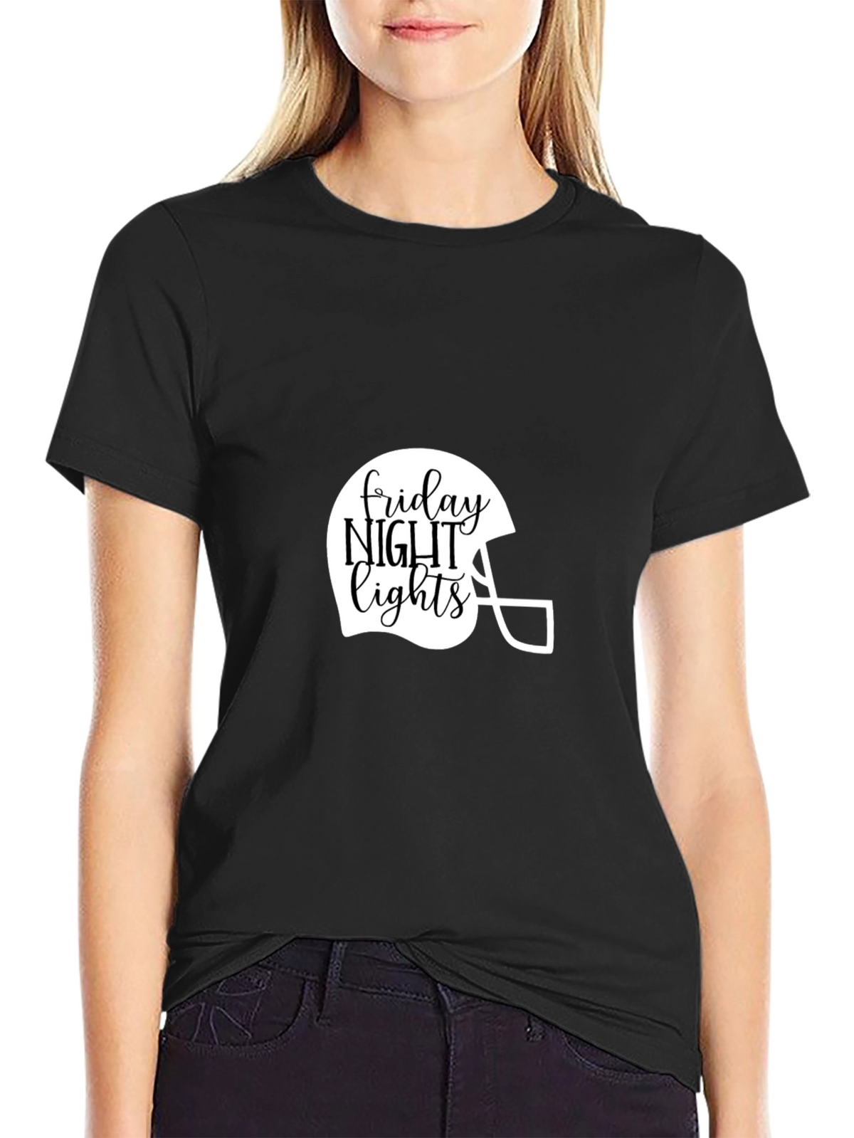 Friday Night Lights Football Helmet T-Shirt