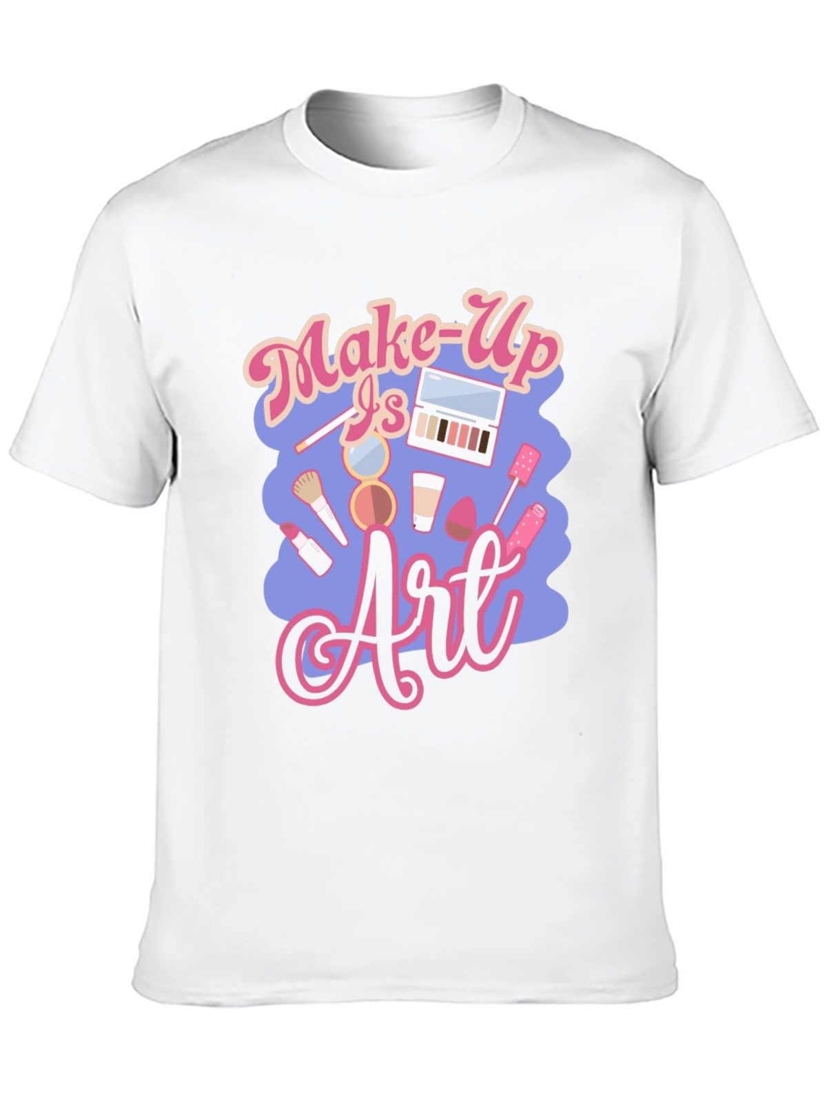 Make-Up Is Art Black T-Shirt