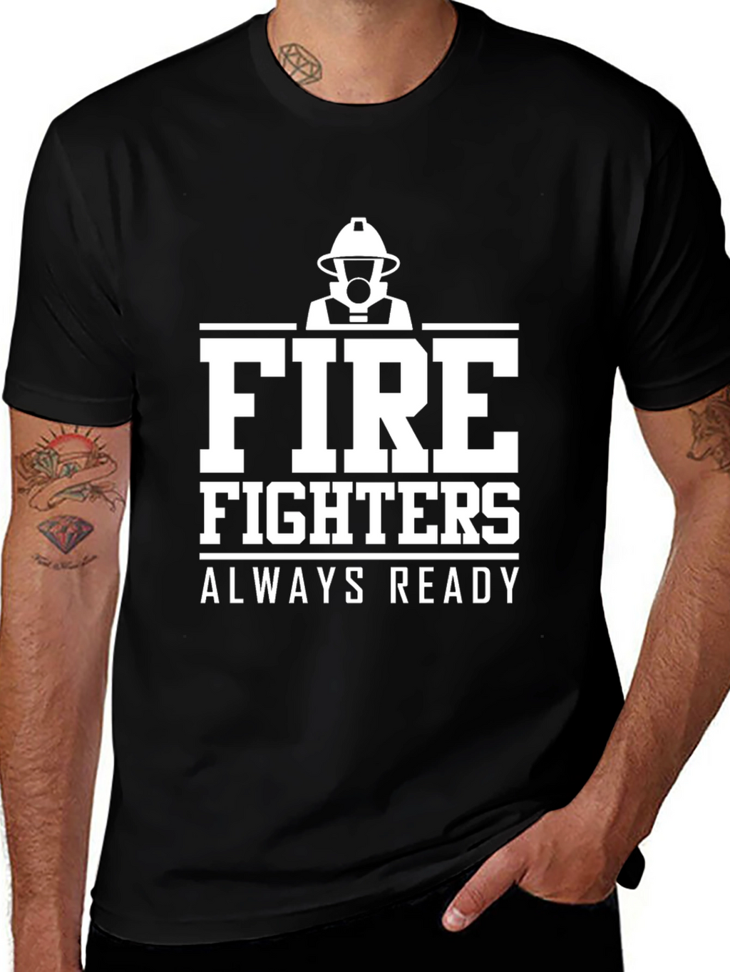 Firefighters Always Ready Graphic Tee