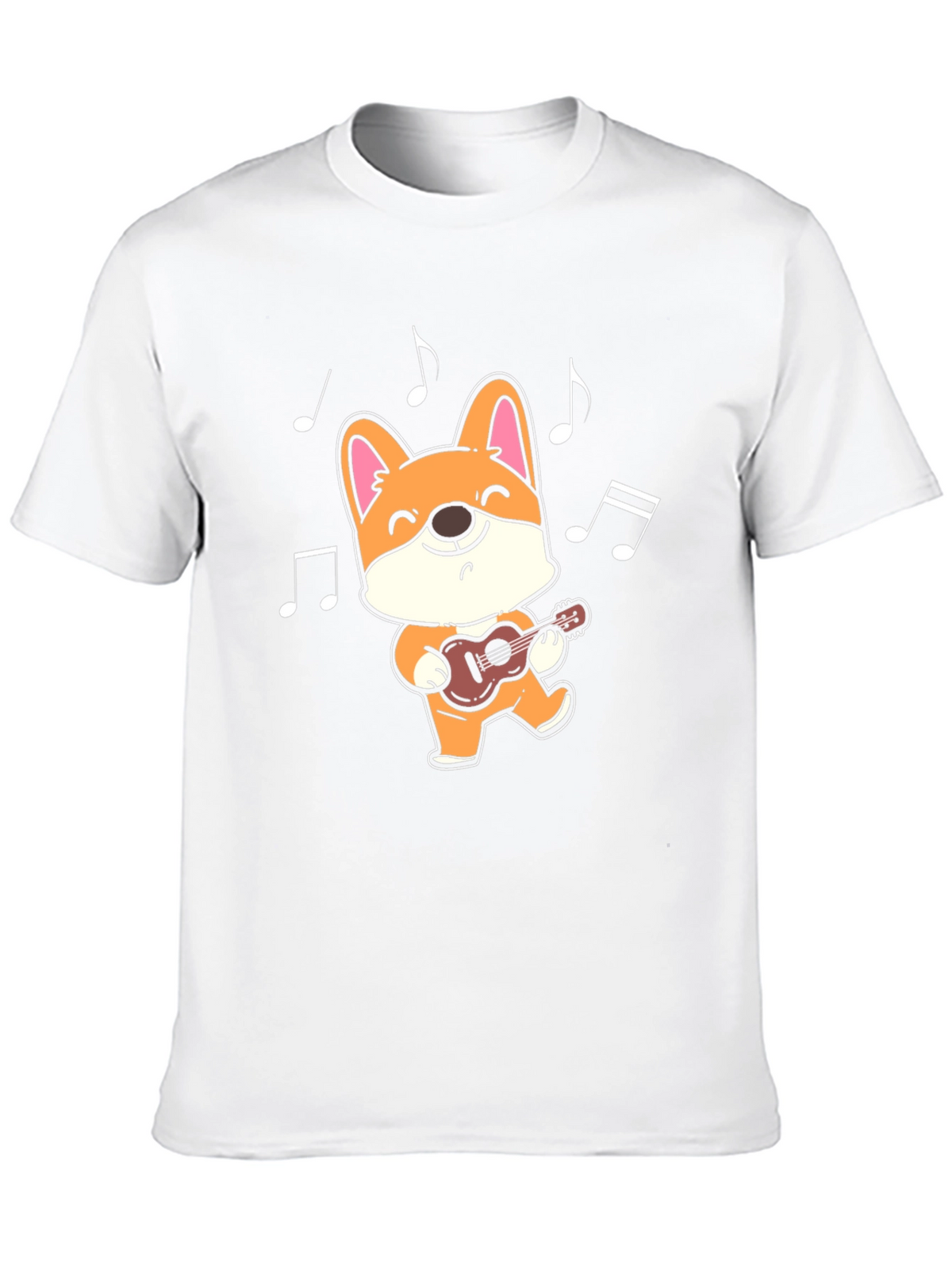 Corgi Guitar Player T-Shirt