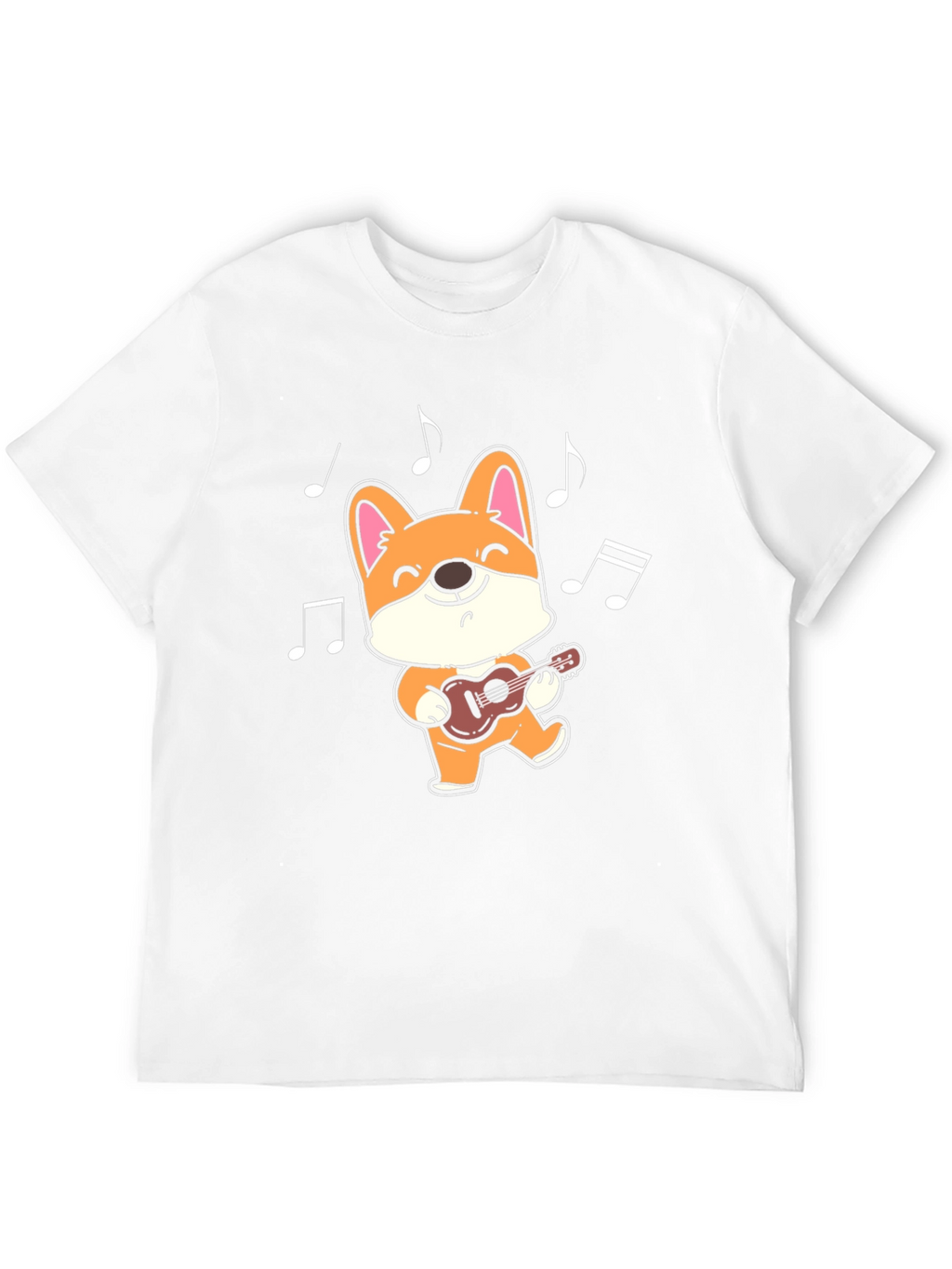 Corgi Guitar Player T-Shirt