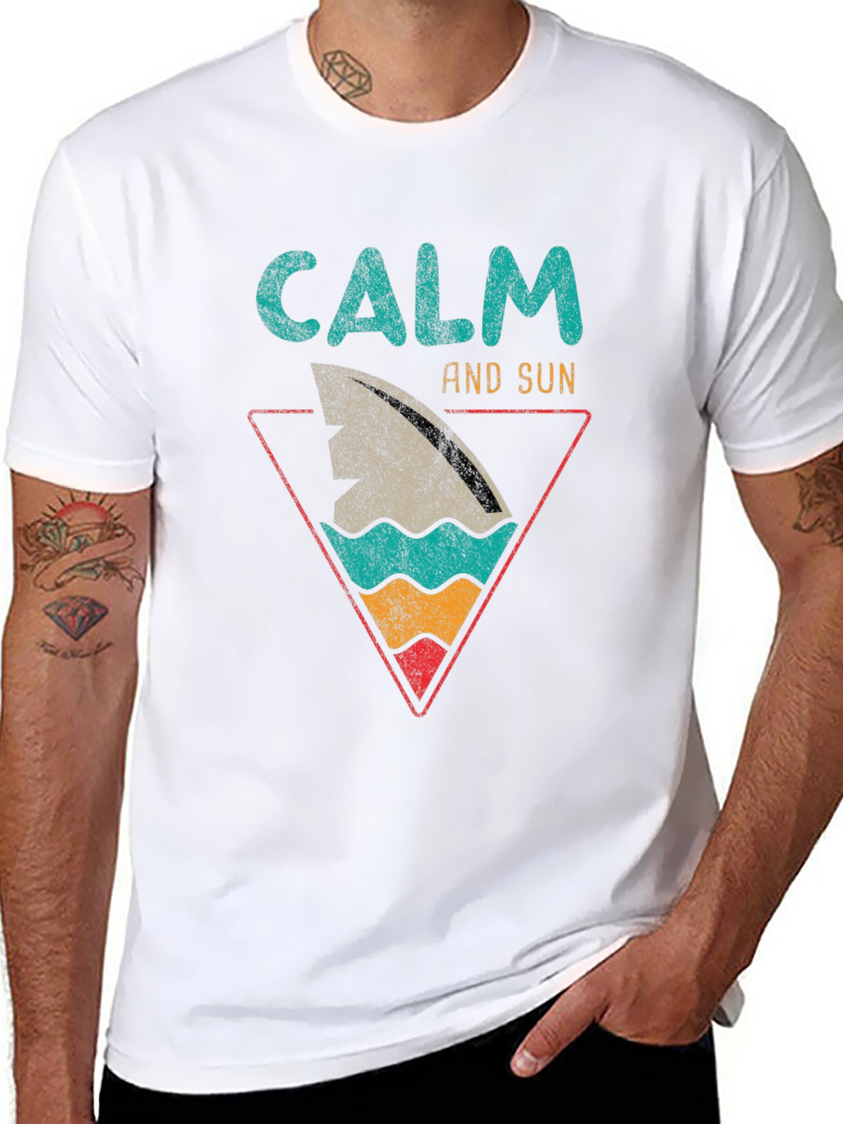 Calm and Sun Graphic Tee