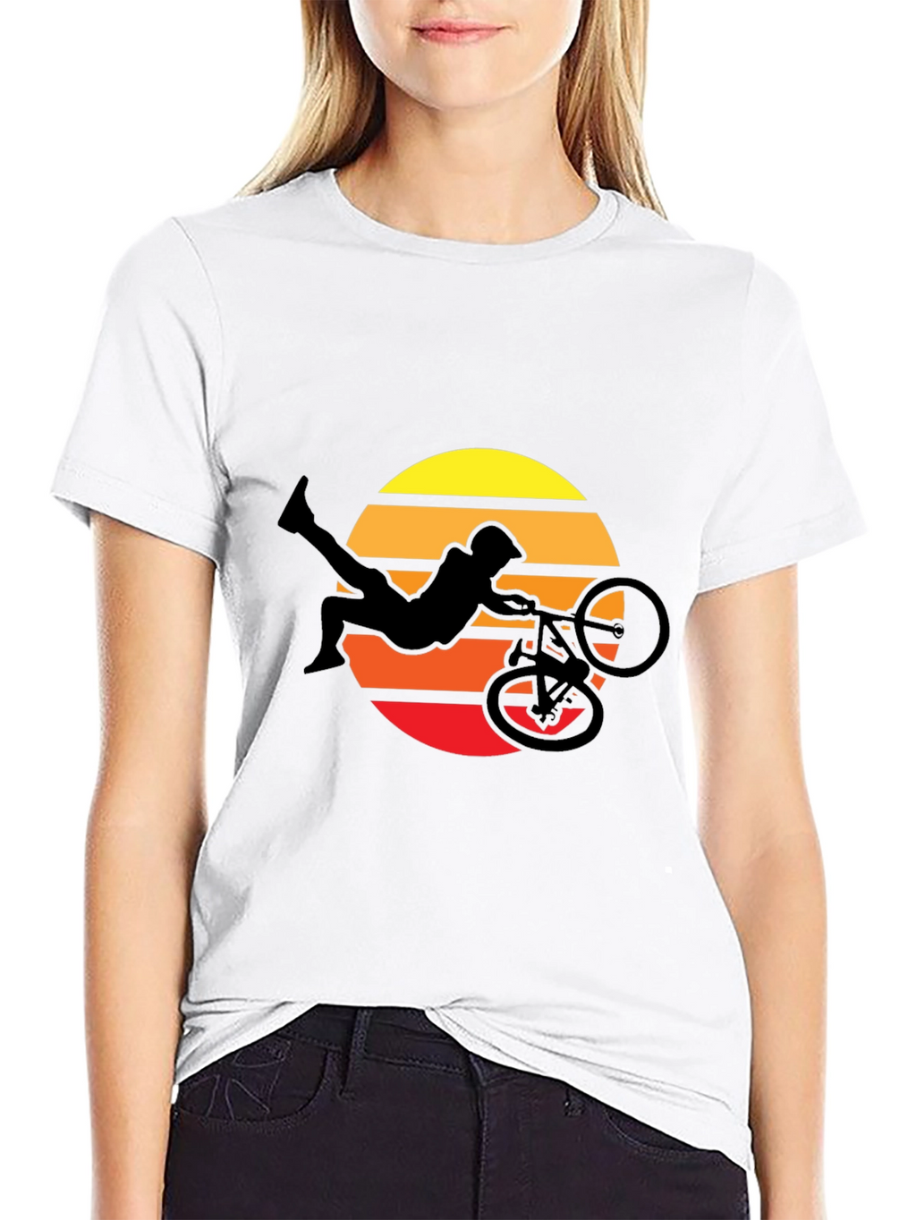 BMX Sunset Graphic Tee