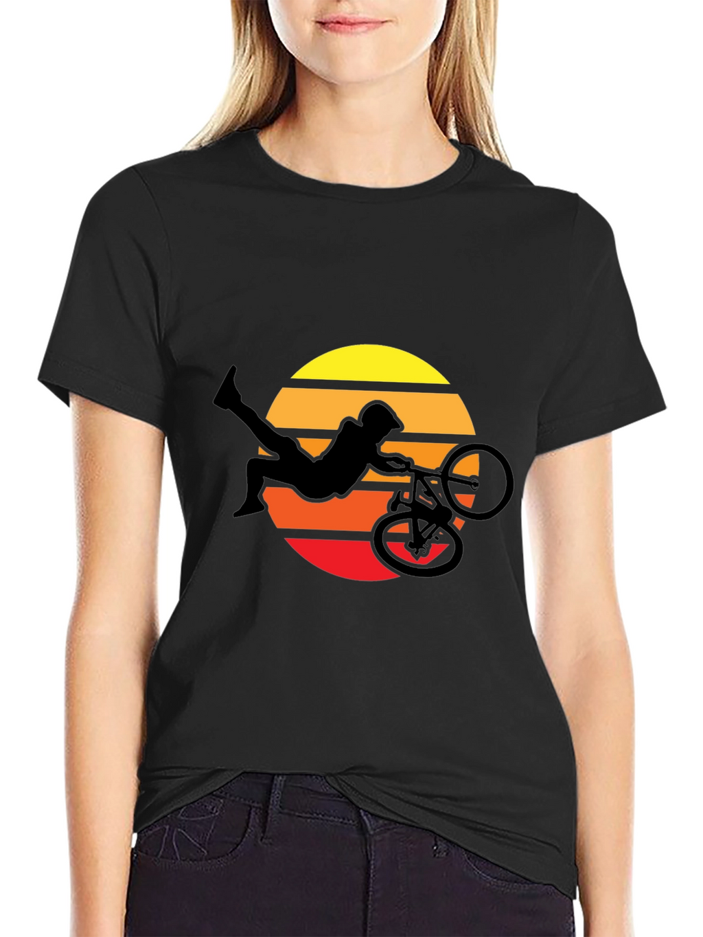 BMX Sunset Graphic Tee