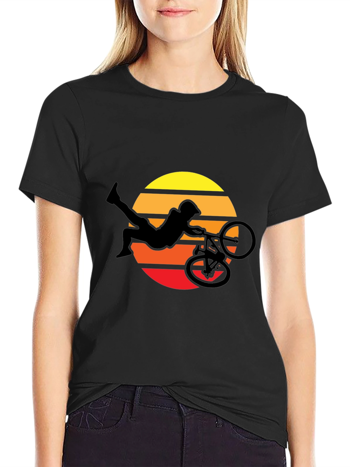BMX Sunset Graphic Tee