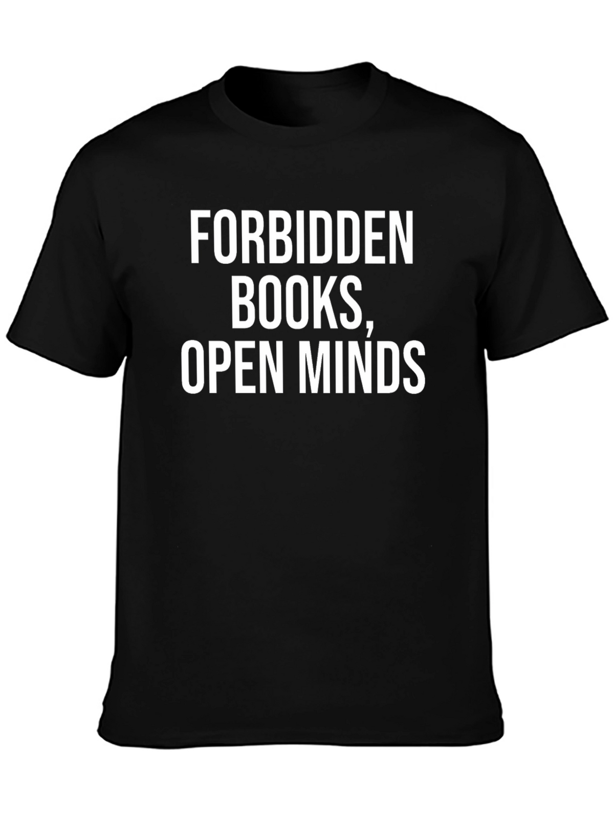 Forbidden Books Open Minds Graphic T-Shirt