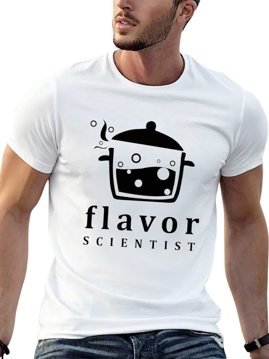 Flavor Scientist Graphic Tee - Culinary Cooking Design