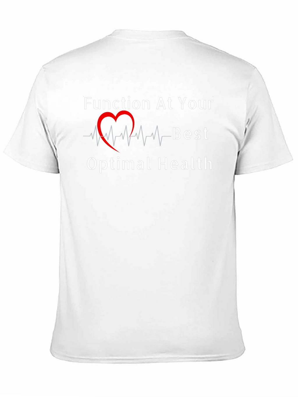 Optimal Health Black Graphic Tee