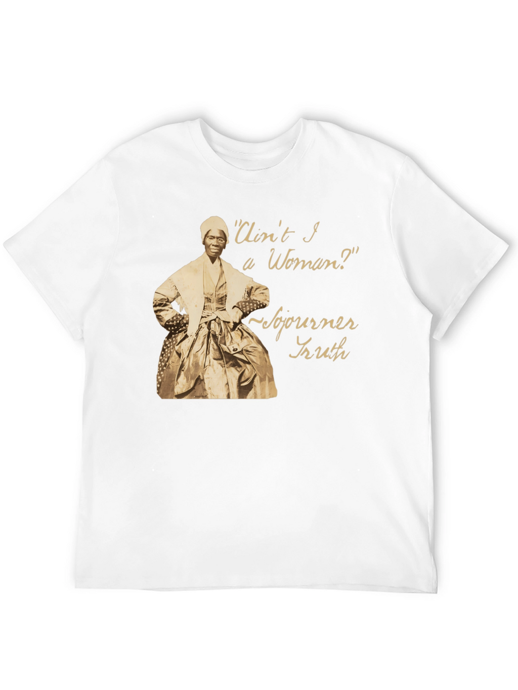 Sojourner Truth Black T-Shirt - Aint I a Woman