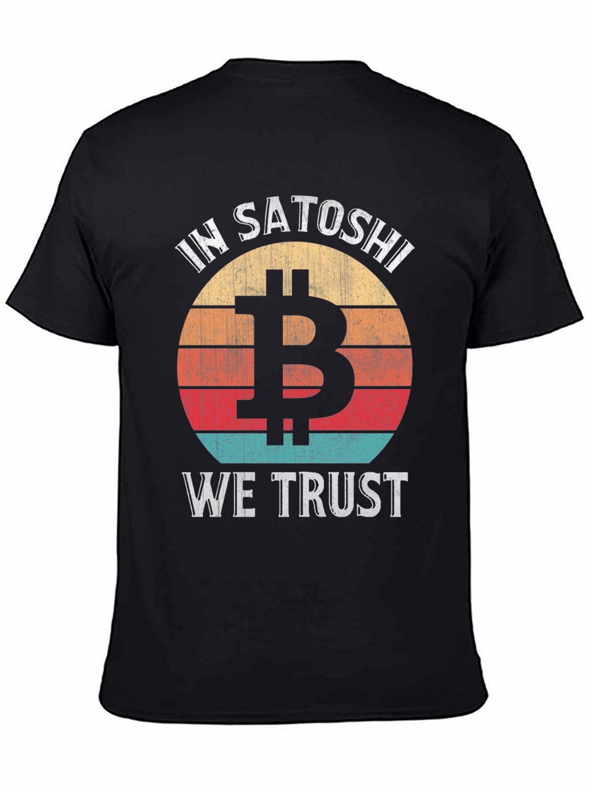 In Satoshi We Trust Bitcoin Graphic Tee