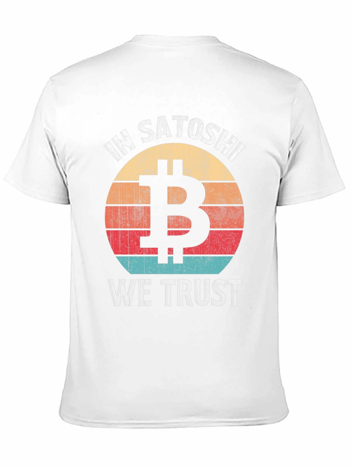In Satoshi We Trust Bitcoin Graphic Tee