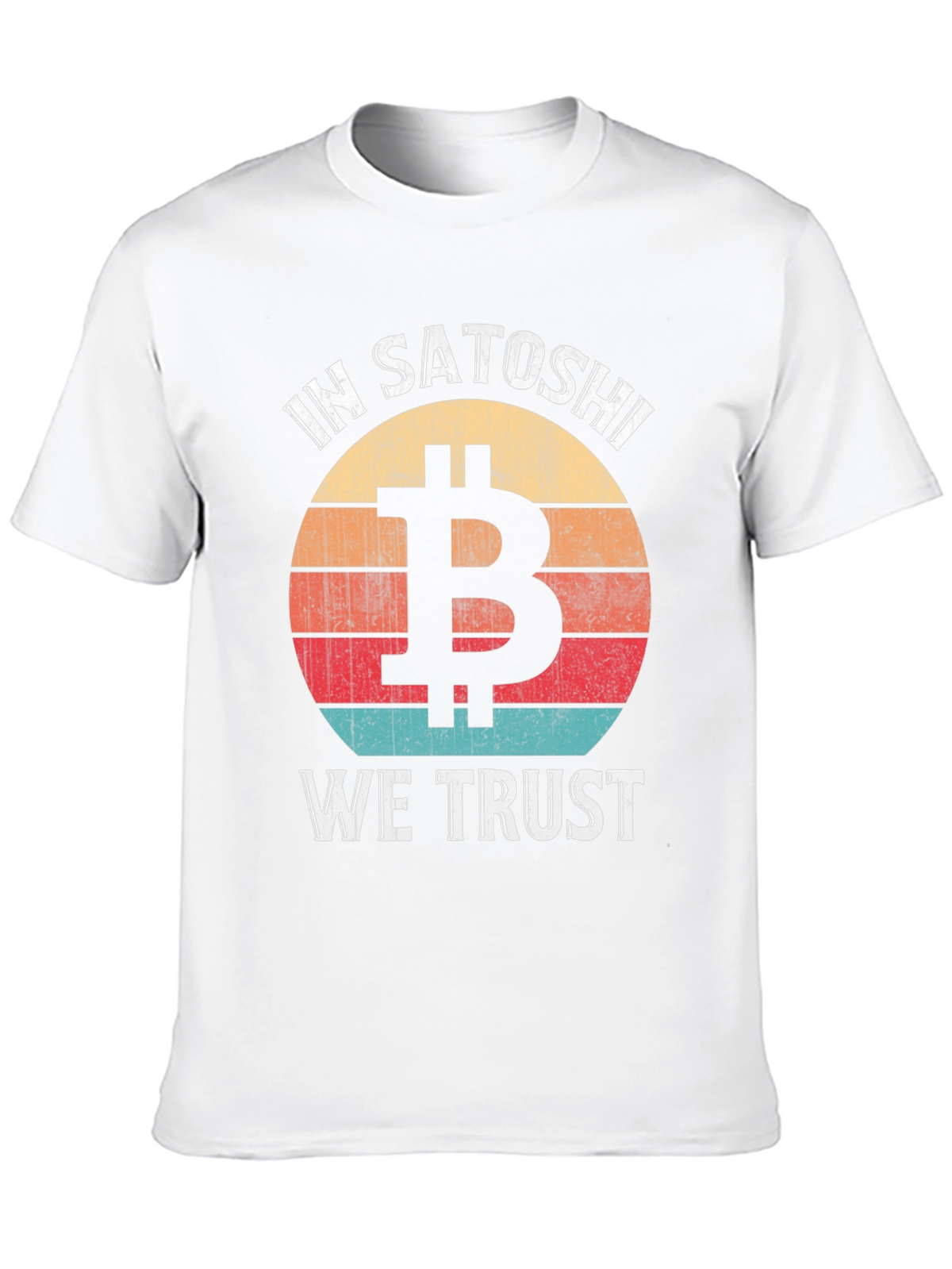 In Satoshi We Trust Bitcoin Graphic Tee