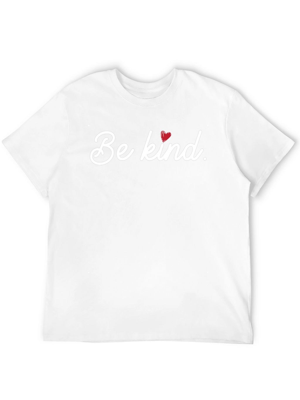 Be Kind Heart Graphic Tee - Mens Black T-Shirt