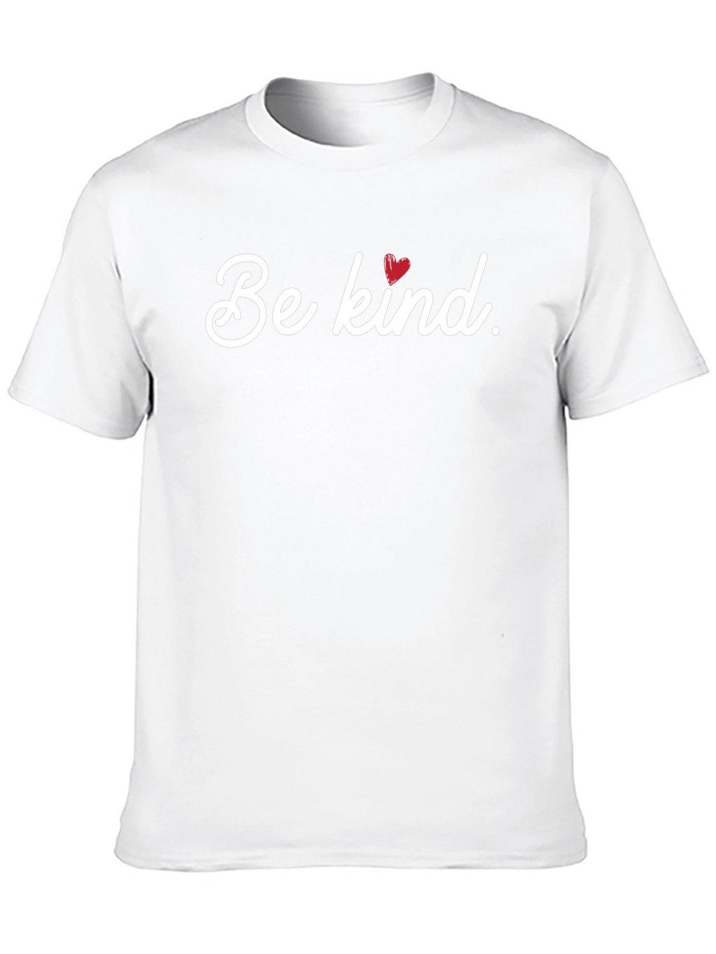 Be Kind Heart Graphic Tee - Mens Black T-Shirt