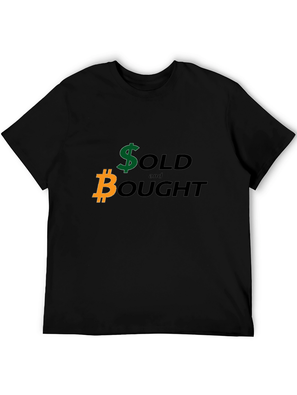 Crypto Trading T-Shirt - Sold and Bought Design