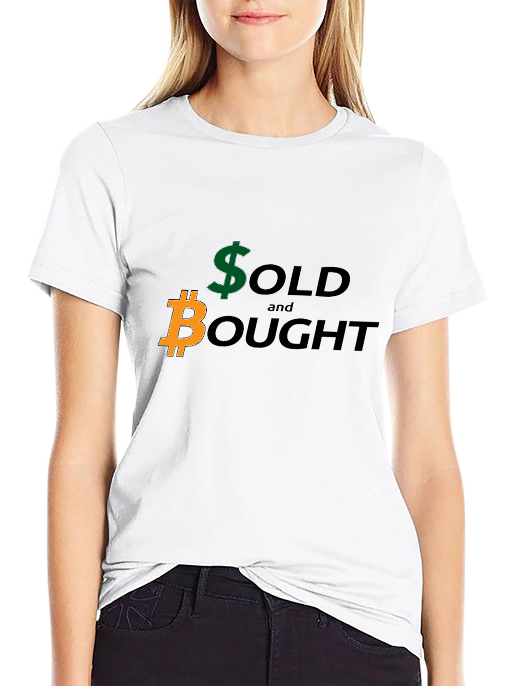 Crypto Trading T-Shirt - Sold and Bought Design
