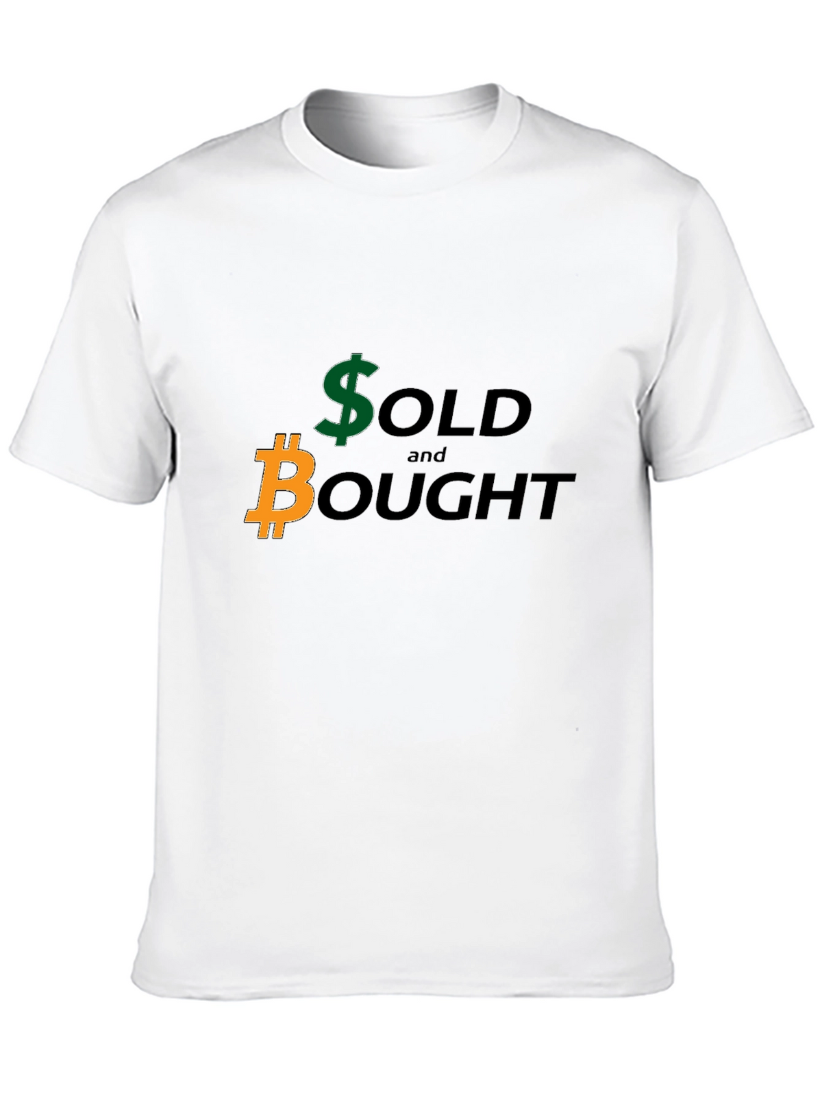 Crypto Trading T-Shirt - Sold and Bought Design