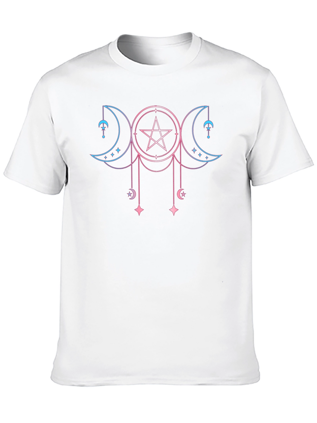 Triple Moon Goddess T-Shirt Witch Pagan Wiccan