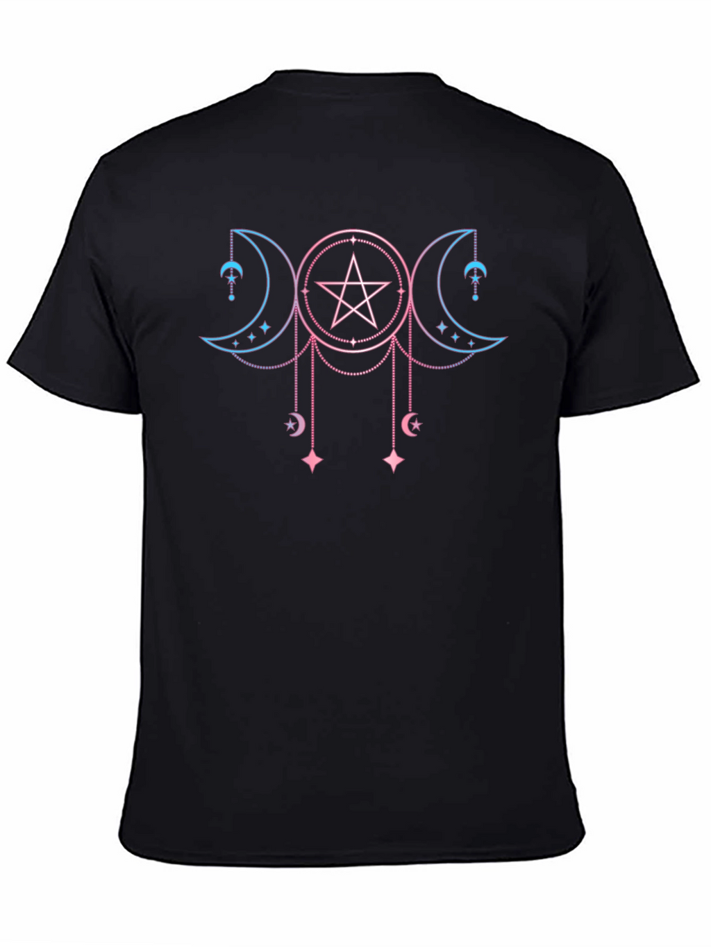 Triple Moon Goddess T-Shirt Witch Pagan Wiccan