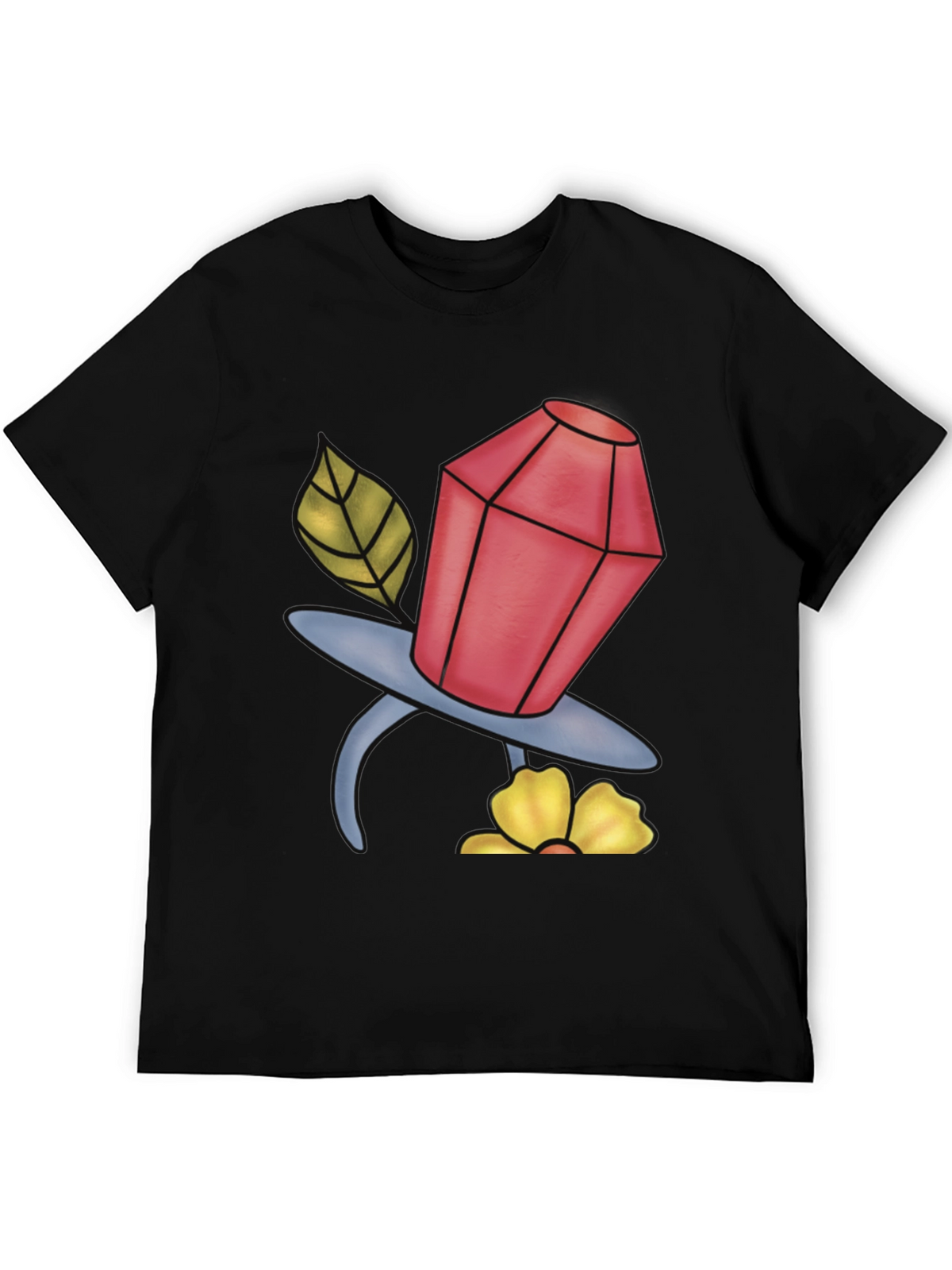 Cartoon Jewel Pacifier T-Shirt