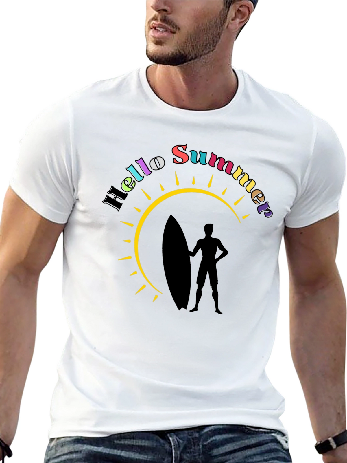 Hello Summer Graphic Tee