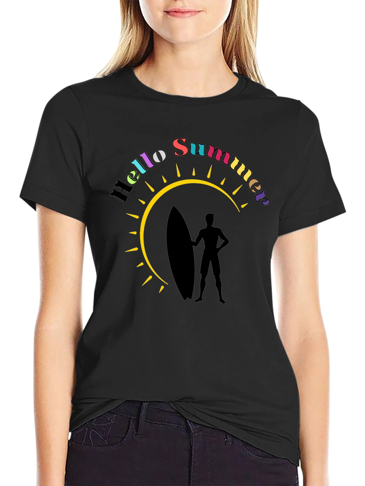 Hello Summer Graphic Tee