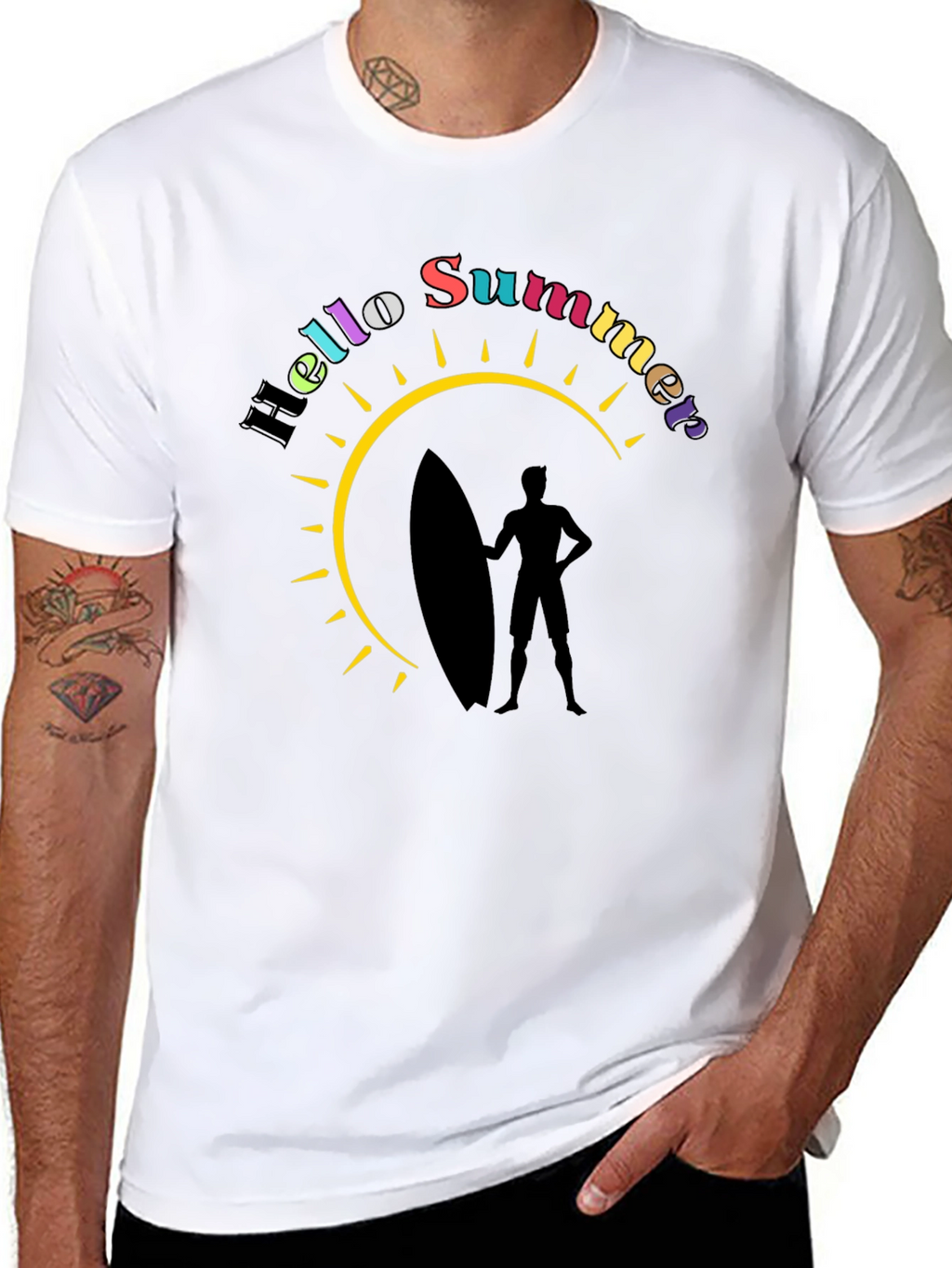Hello Summer Graphic Tee