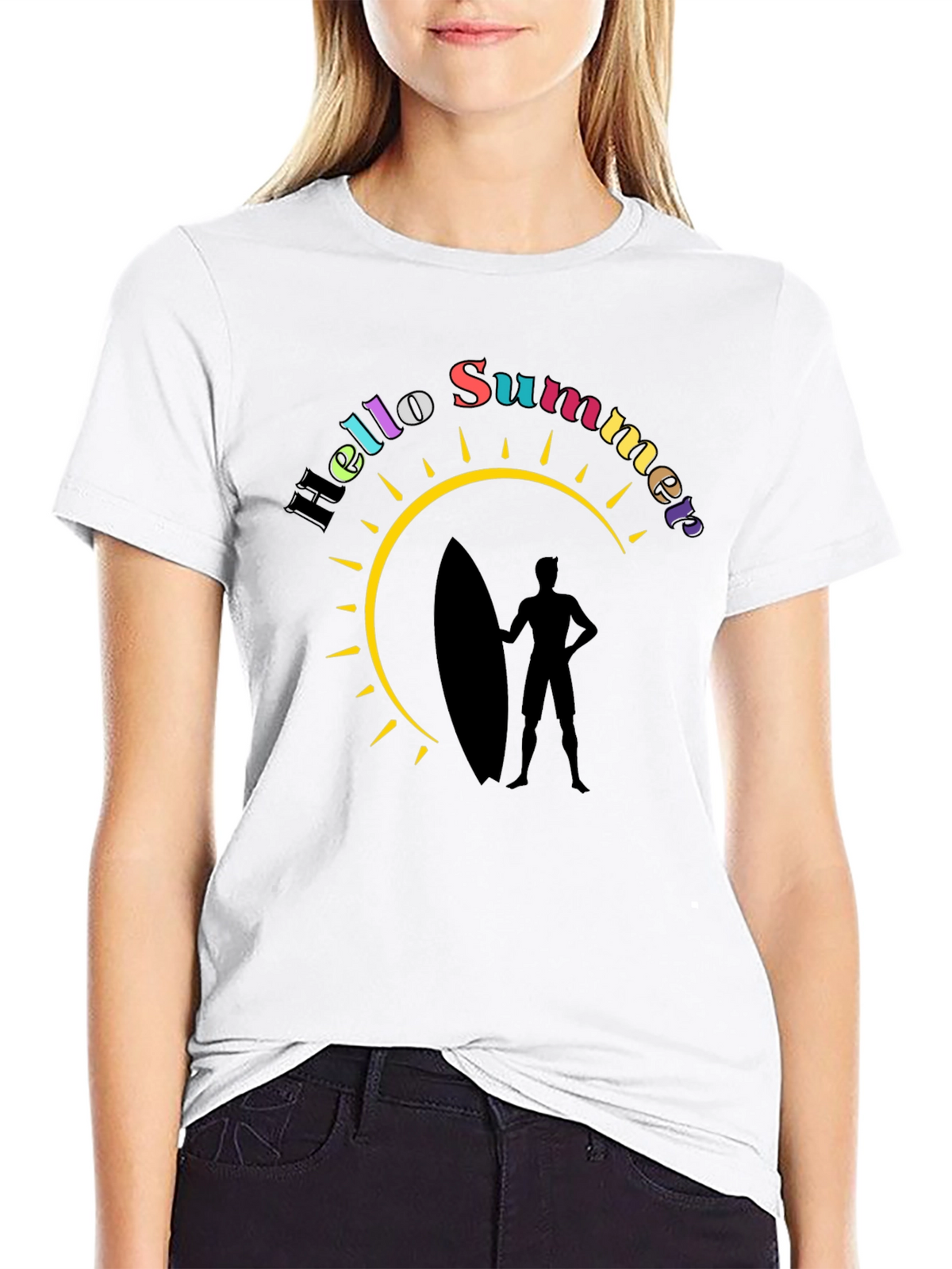 Hello Summer Graphic Tee