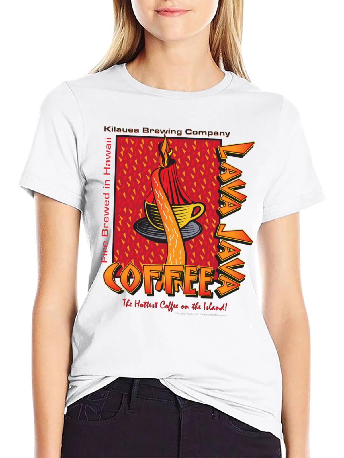 Lava Java Coffee T-Shirt - Kilauea Brewing Company