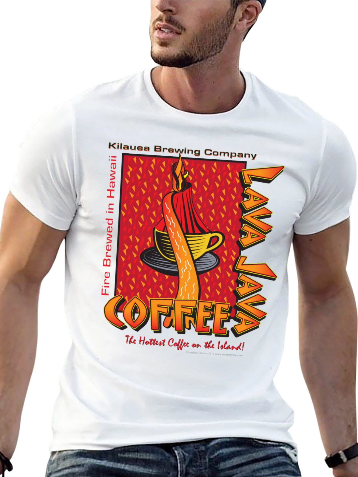 Lava Java Coffee T-Shirt - Kilauea Brewing Company