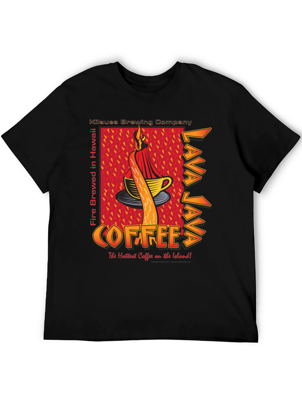 Lava Java Coffee T-Shirt - Kilauea Brewing Company