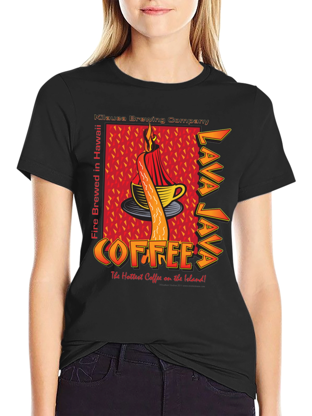 Lava Java Coffee T-Shirt - Kilauea Brewing Company
