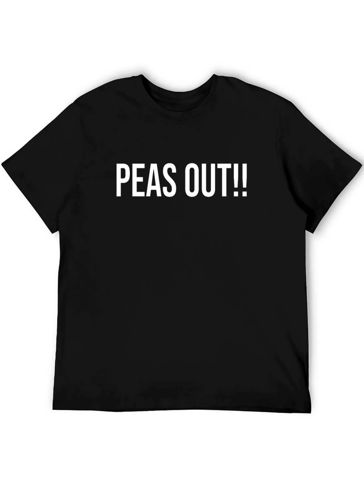Peas Out T-Shirt - Funny Pun Graphic Tee
