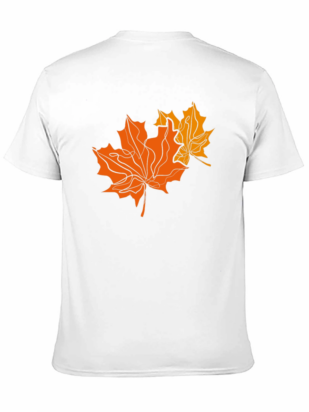 Leaf Graphic T-Shirt - Black